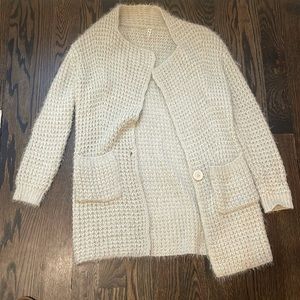 Long knit cardigan - size Large